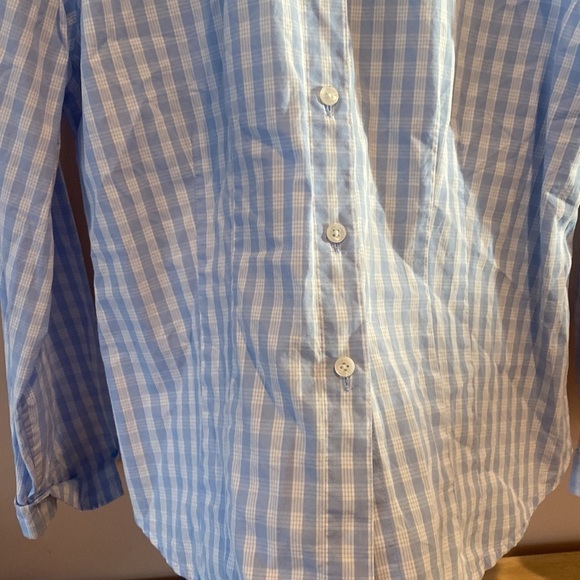 Vintage gingham Talbots button down - Picture 4 of 4